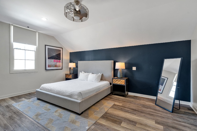 Bedroom five in The Ivories suite