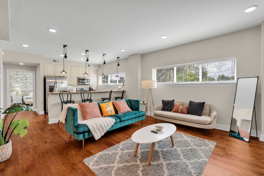 The living space in The Soul suite